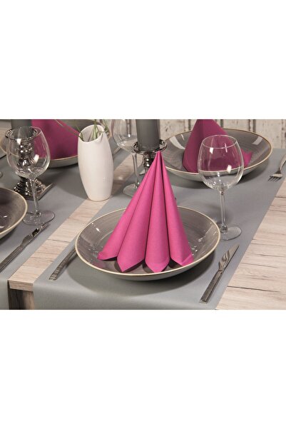 Mank Șervețele de masă festive Linclass - roz închis (fuchsia) / 40 x 40 cm /...