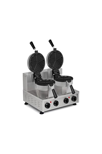 OMAKE WFL12.E22 Zamanlayıcılı Kalp Çift Waffle Makinesi