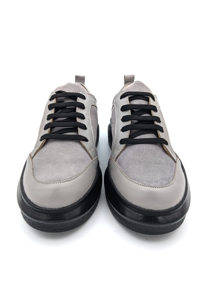 NIKE INVEST Pantofi sport din piele naturala, tip flatform, gri