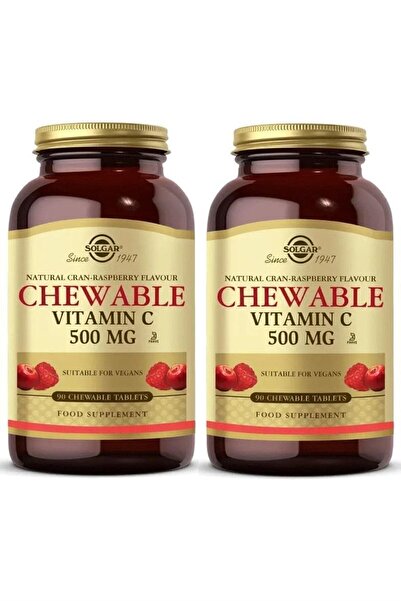 Solgar Chewable Vitamin-C 500 mg 90 Tablet 2 Adet