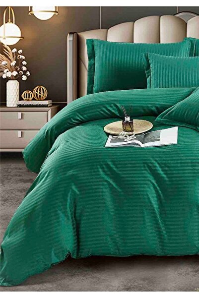 CHIRASO Premium Damask Linen, Classic Sheet 155x230cm, Duvet Cover 155x205cm, 2 Pillowcases