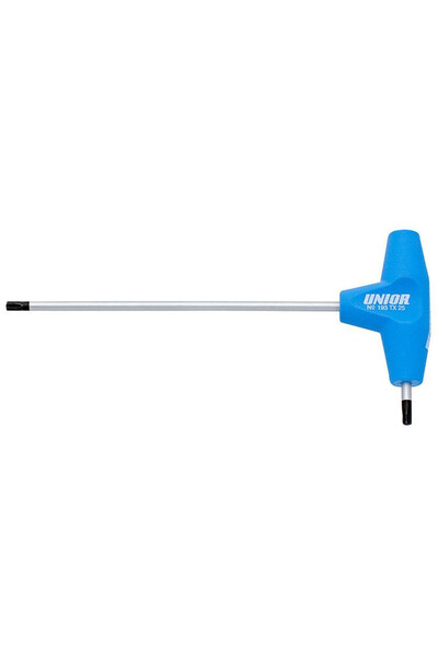 Unior Allen key with T-handle 607177, Torx TX20 profile, active length 125x15 mm, chrome van shaft