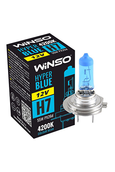 Winso Bec Hyper Blue H7 - Halogen 12V, 55W PX26d 4200K