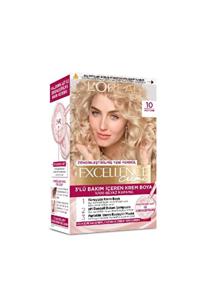 LORE Loreal Excellence Boya 10 Açık Sarı