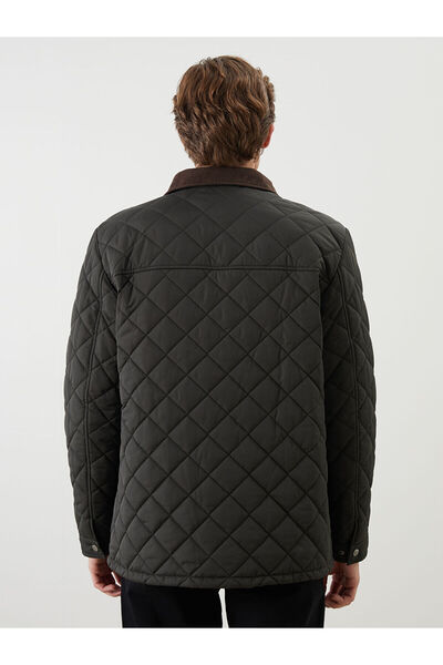 LC Waikiki Yeni Sezon Standart Kalıp Gömlek Yaka Erkek Mont