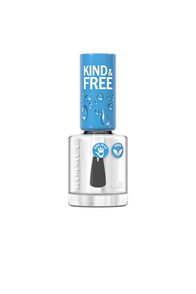 RIMMEL LONDON Top coat cu uscare rapida, KIND & FREE, 150, 8 ml