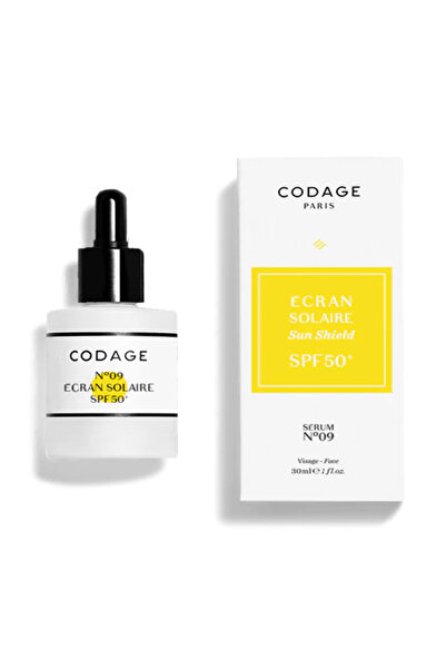 Codage Organik Filtreli Cildinizi Güneşin Zararlı Etkilerinden Koruyan Spf 50+ Günlük N°09 Serum 30ml