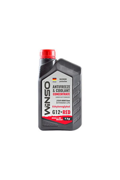 Winso Antigel concentrat Rosu Red G12+ 1L pentru Fiat, Jaguar, Seat, Peugeot,...