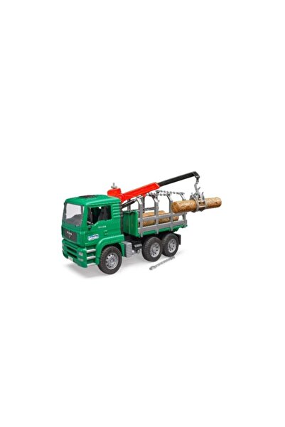 Bruder Camion de transport Timber, cu remorca de incarcare, Bruder, 43x18.5x2...