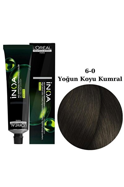 İNOA Tüp Boya 60ml. 6-0 Yoğun Koyu Kumral