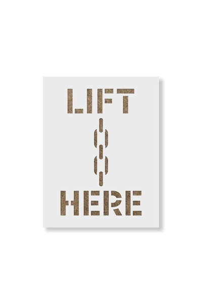 Maxrom Sablon Perete vopsire, tencuiala 0.7mm Lift Here Refolosibil, model MX...