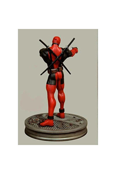 Hcg Marvel VS Capcom 3 Deadpool Statue Set Figure Hollywood Collectibles Group