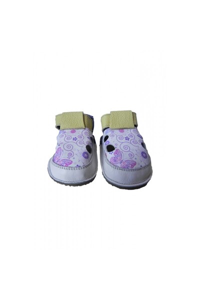Cuddle Shoes S Vivid Butterflies Alb