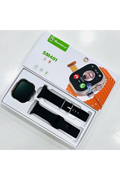 Smartberry Smartbarry Sm 401 Smart Watch 4G Sim Card Camera With 2 Two Straps