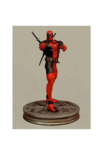 Hcg Marvel VS Capcom 3 Deadpool Statue Set Figure Hollywood Collectibles Group