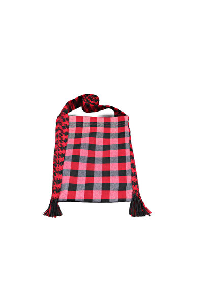 Nicoratex Bag Maramureș Model Red with Black 30×22 cm