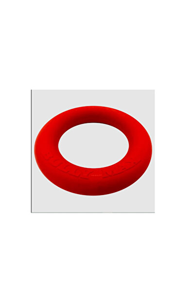 bully max BullyMax Heavy Duty Chew Ring Toy – Red – M