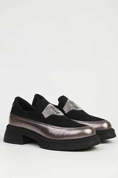 Pierre Cardin Platin Kadın Loafer PC-55217