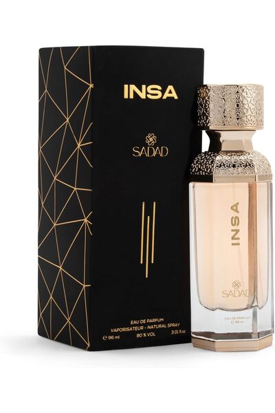 Sadad Insa Eau de Parfum for Women 96ml | Elegant Floral & Woody Fragrance | Long-Lasting Luxury EDP