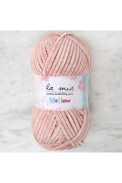 Light up La Mia Mellow Powder Pink Hand Knitting Lanyard - 924 - 34168