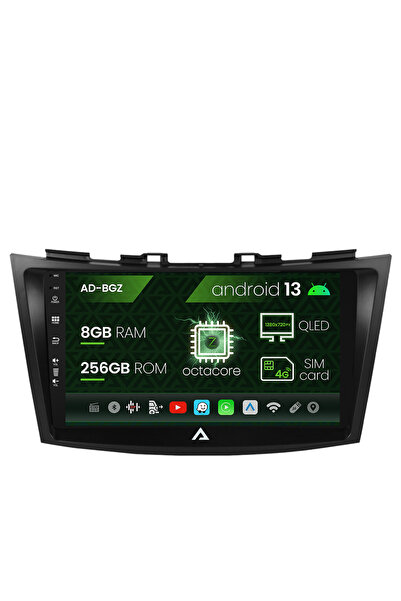 AutoDrop Navigatie Suzuki Swift (2011-2017), Android 13, Z-Octacore|AC8257| /...