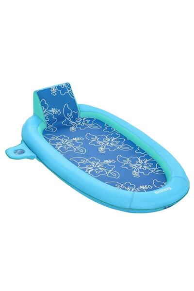 BESTWAY Bestway inflatable swimming mattress, with backrest, drink holder, additional shoulder straps...