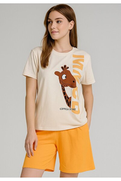 ARDSU Σετ πιτζάμες γυναικείο μπλουζάκι και σορτς