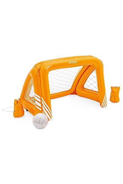 Intex Poarta de fotbal gonflabila pentru piscina Intex, material PVC, minge gonflabila, plasa, 140 x 89...