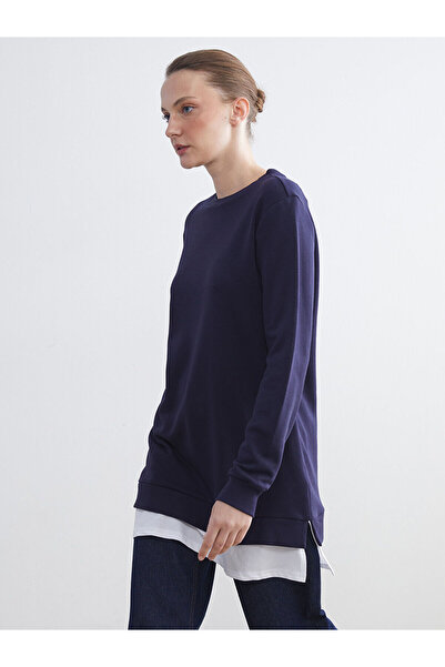 LC Waikiki Nova sezonska okrugla kragna ženska majica-tunika