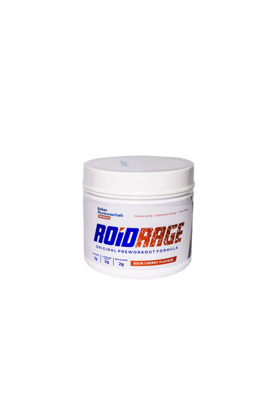 Balkan Pharmaceuticals Pre-Workout Supplement, Roid Rage, 420g, Sour Cherry