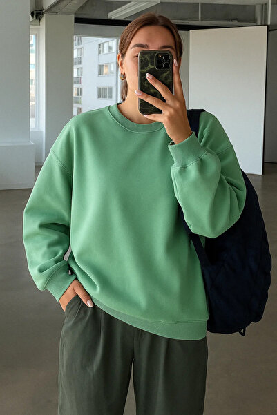 COMBİNE MİCHAİL Дамска блуза с голям размер и обло деколте