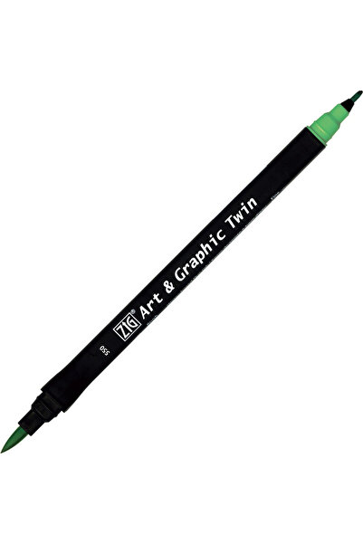 Generic Brand Art & Graphic Twin Marker Drawing Pen 505 Pastel Green