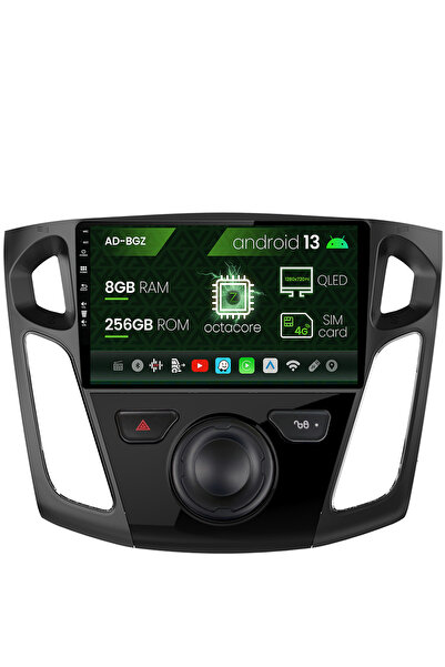 AutoDrop Navigatie Ford Focus 3 (2011-2019), Android 13, Z-Octacore / 8GB RAM...