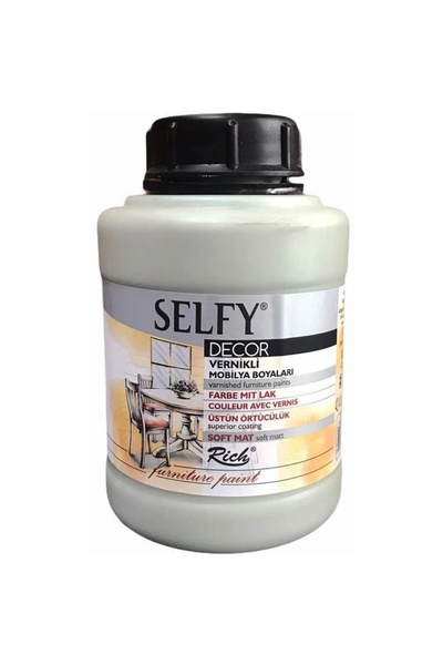 Rich Selfy Decor Kendinden Vernikli Mobilya Boyası 1250 Cc Ihlamur 12842