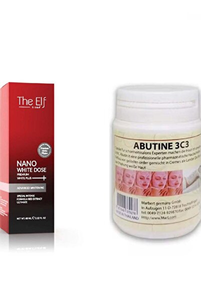 The elf Nano White Dose Premium White Plus Serum 60ml & Abutine 3c3 Whitening...