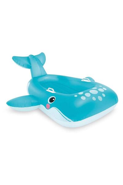 Intex Intex inflatable mattress, made of PVC material, whale pattern, 2 strong handles, 168 x 1...