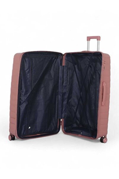 CAPATAN Luxury Complete Luggage Set - 5 Pieces of Shatter-Resistant Polypropylene (Large Sizes & Superior Features)