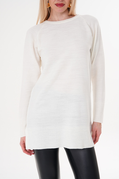 GND de tranziție guler rotund Pulover tricotaj pentru femei