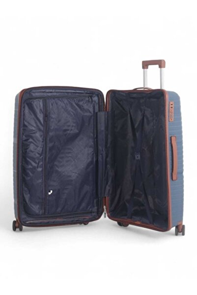 CAPATAN Luxury Durable 4-Piece Luggage Set (Shatterproof with Bonus Handbag) with Double Zipper Expansion Case