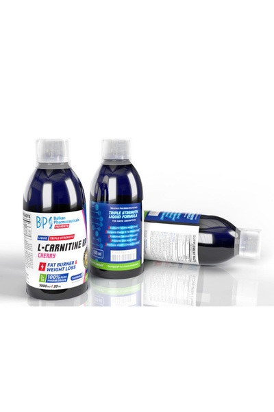 Balkan Pharmaceuticals Supliment lichid, Balkan Pharmaceuticals, L-Carnitină BP, 500ml, Cireșe