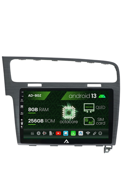 AutoDrop Navigatie Volkswagen GOLF 7, Android 13, Z-Octacore / 8GB RAM + 256G...