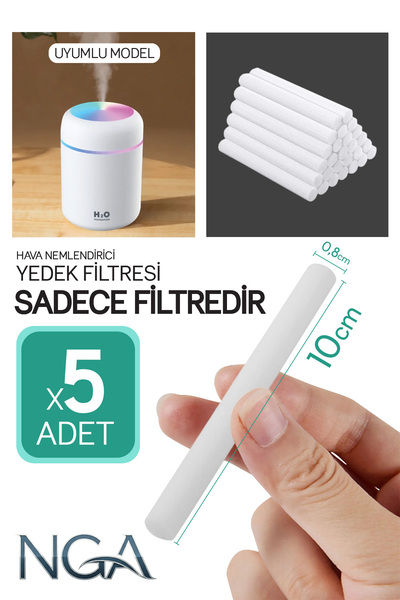 NGA Yedek Filtre Hava Nemlendirici Buhar Makinesi için - Difüzör Yedek Pamuk ...