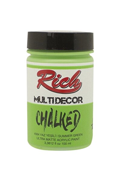 Rich Supertrend Multi Decor Chalked Akrilik Boya 100 cc. 4564 YAZYEŞİLİ