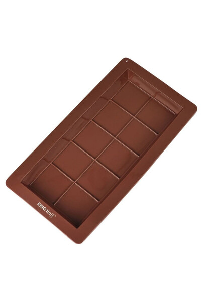 Kinghoff Formă de ciocolată KH 1945 Dubai, 25x13.5 cm, -40-230C, Maro