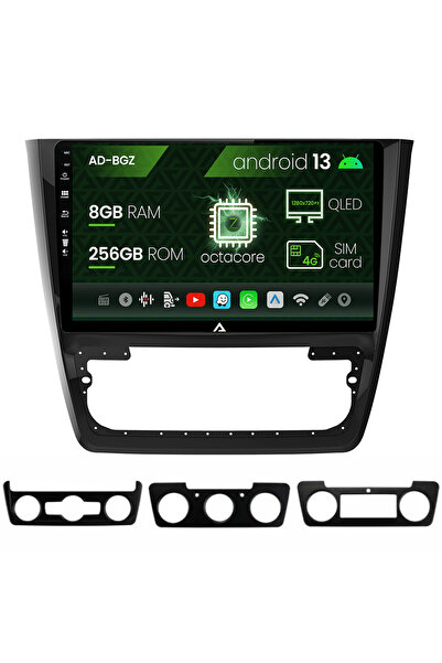 AutoDrop Navigatie Skoda Yeti, Android 13, Z-Octacore / 8GB RAM + 256GB ROM, ...