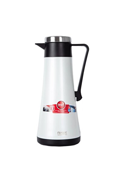 Regal White Stainless steel thermos, 1 litres