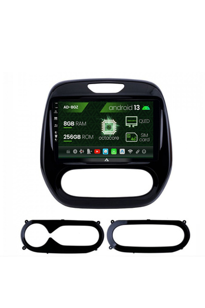 AutoDrop Navigatie Renault Captur (2013-2019), Android 13, Z-Octacore / 8GB R...