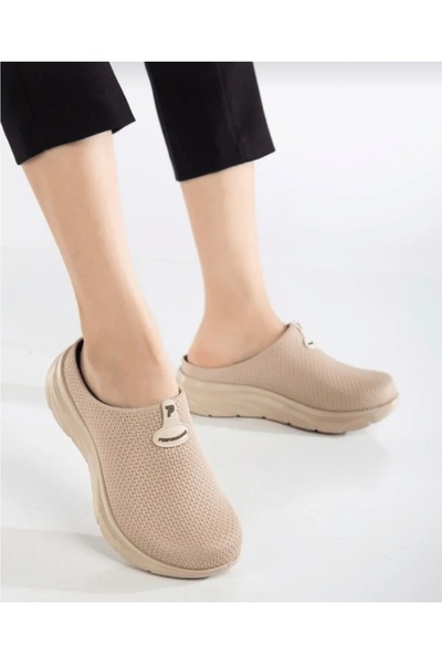 yonfa Ortopedik Memory Foam Taban (Yumusak ) Önü Kapalı yüksek topuk Terlik