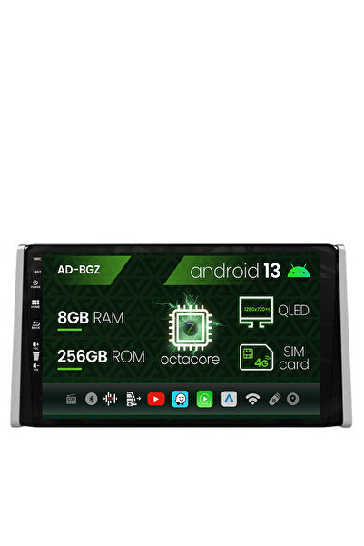 AutoDrop Navigatie Toyota RAV4 (2018+), Android 13, Z-Octacore / 8GB RAM + 25...