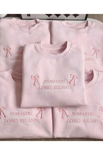 DENOKMODA 3 Yarn Romantic Sweatshirt